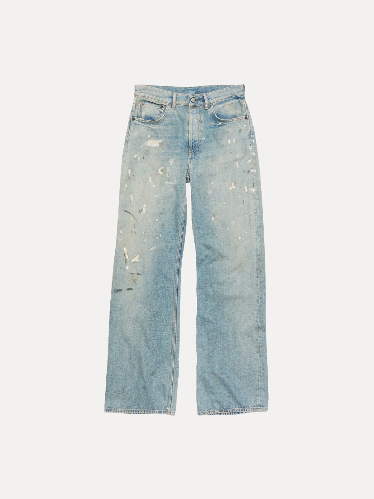 Acne Studios ჯინსი 2021F, საღებავის ლაქებით