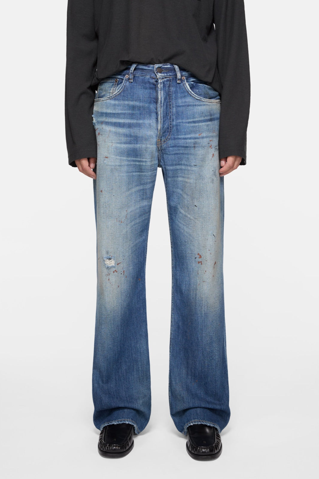 Acne Studios ფართო ჯინსი 2021M Trafalgar