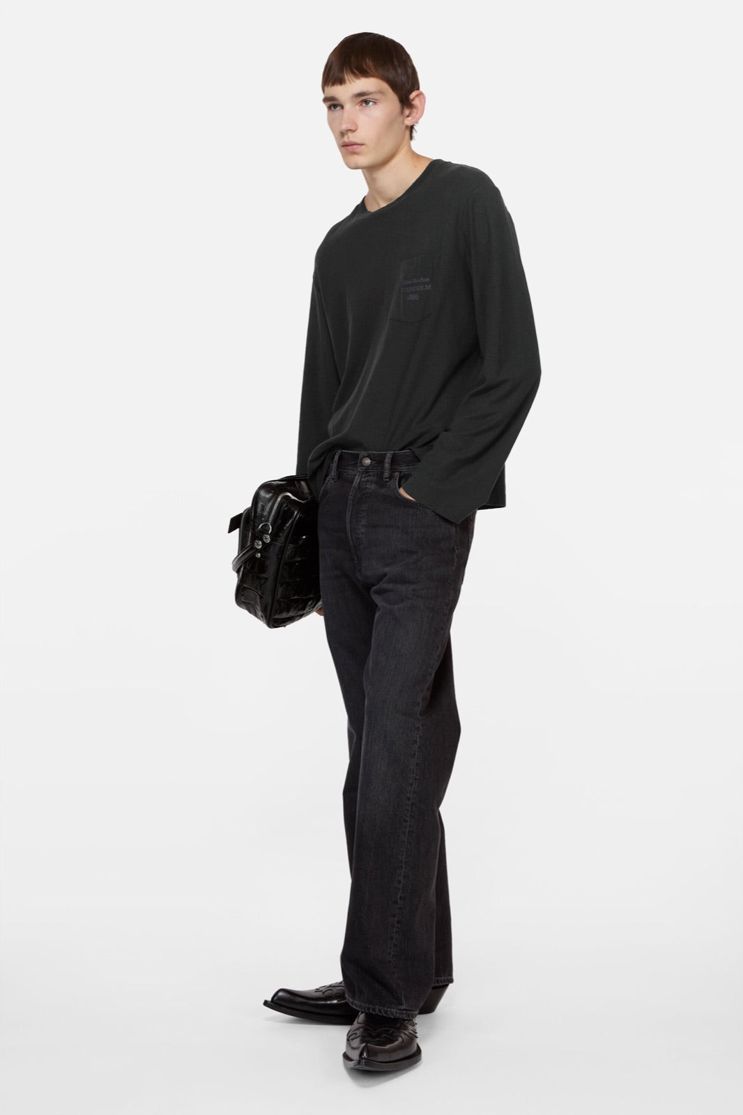 Acne Studios შავი ჯინსი 2021M