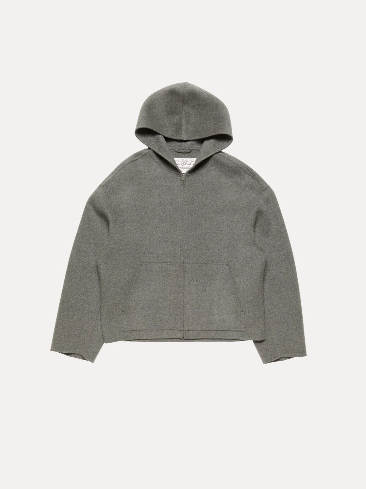 Acne Studios მატყლის ქურთუკი კაპიუშონით