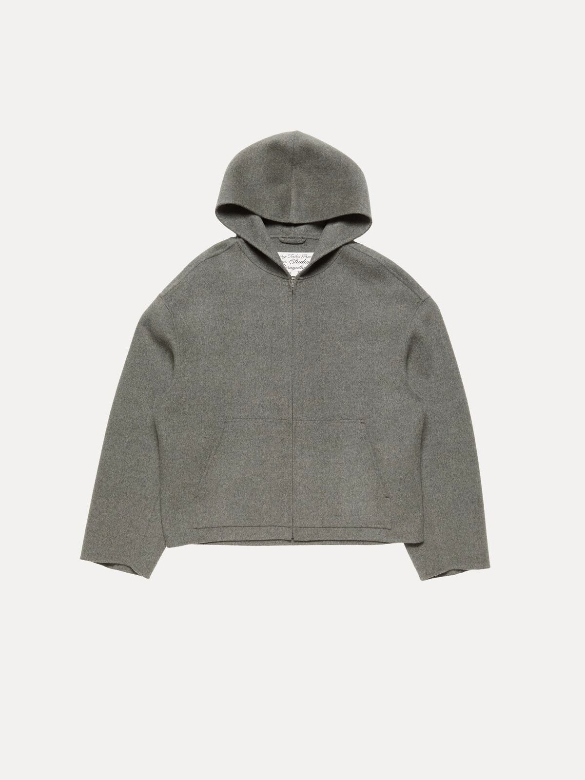 Acne Studios ქაშმირის ქურთუკი კაპიუშონით