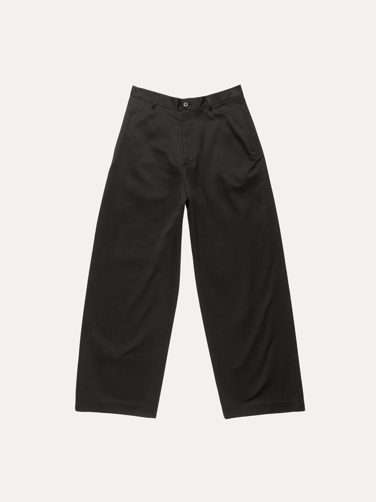 Acne Studios ბამბის ატლასის შარვალი
