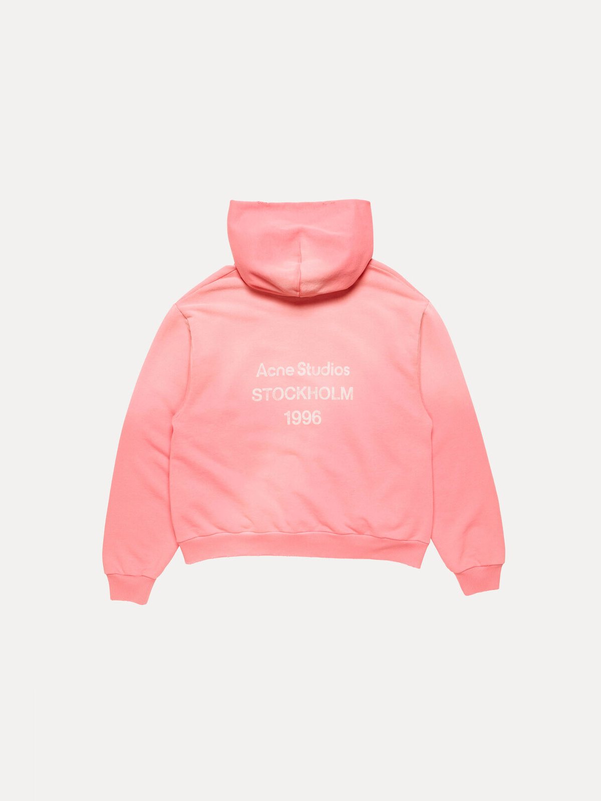 Acne Studios ჰუდი ლოგოთი ზურგზე