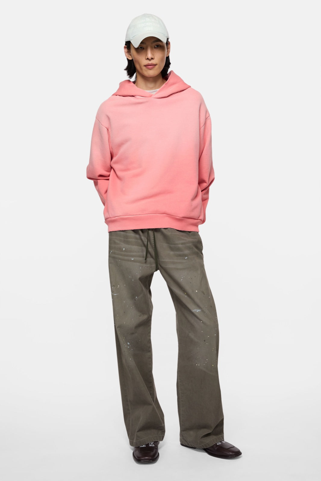 Acne Studios ჰუდი ლოგოთი ზურგზე
