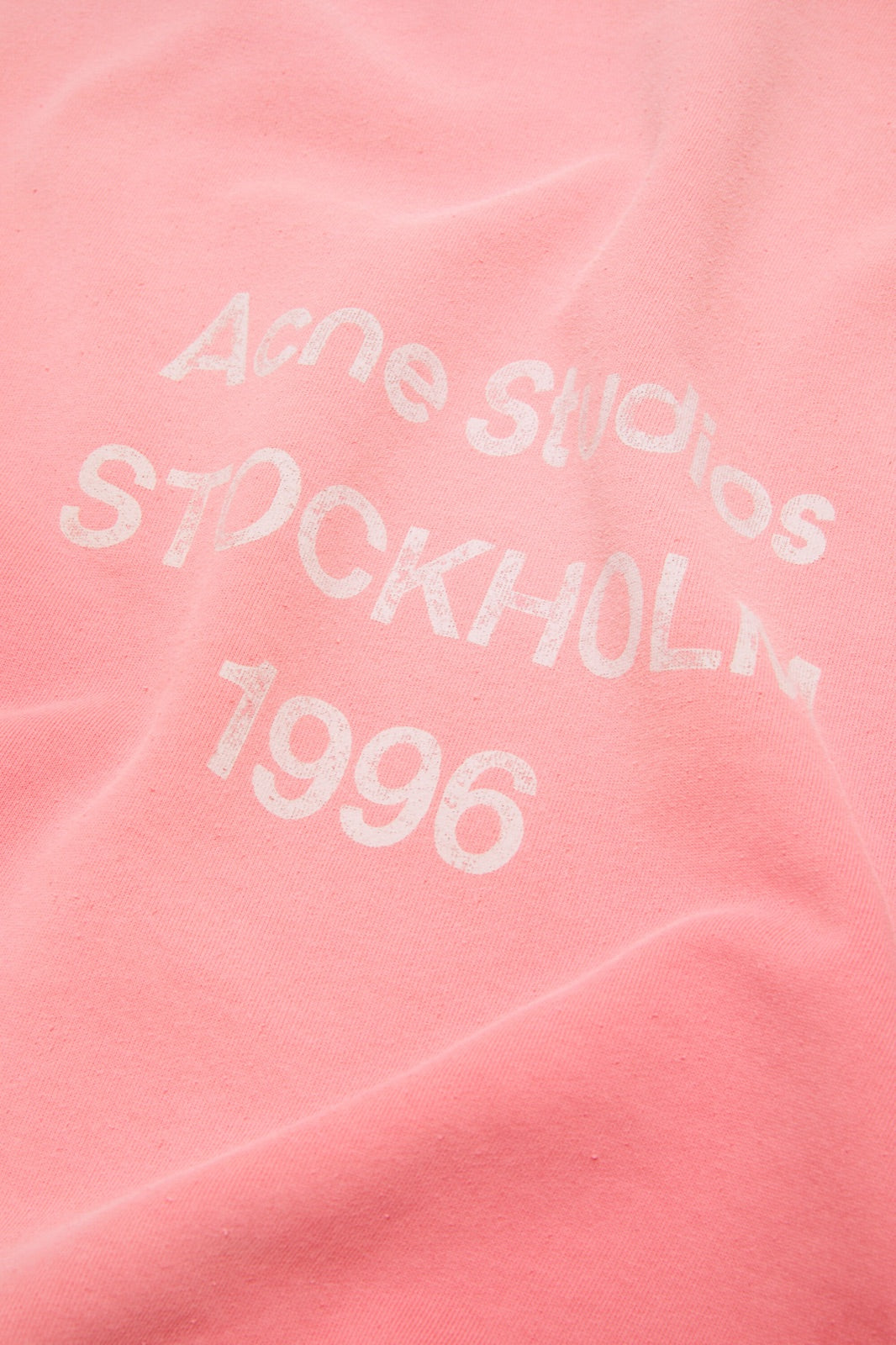 Acne Studios ჰუდი ლოგოთი ზურგზე