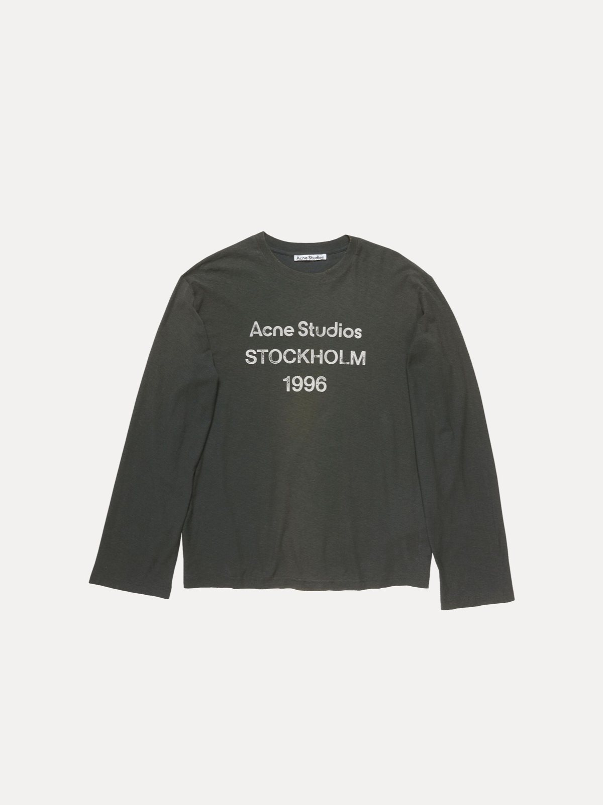 Acne Studios გრძელსახელოიანი მაისური 1996 ლოგოთი