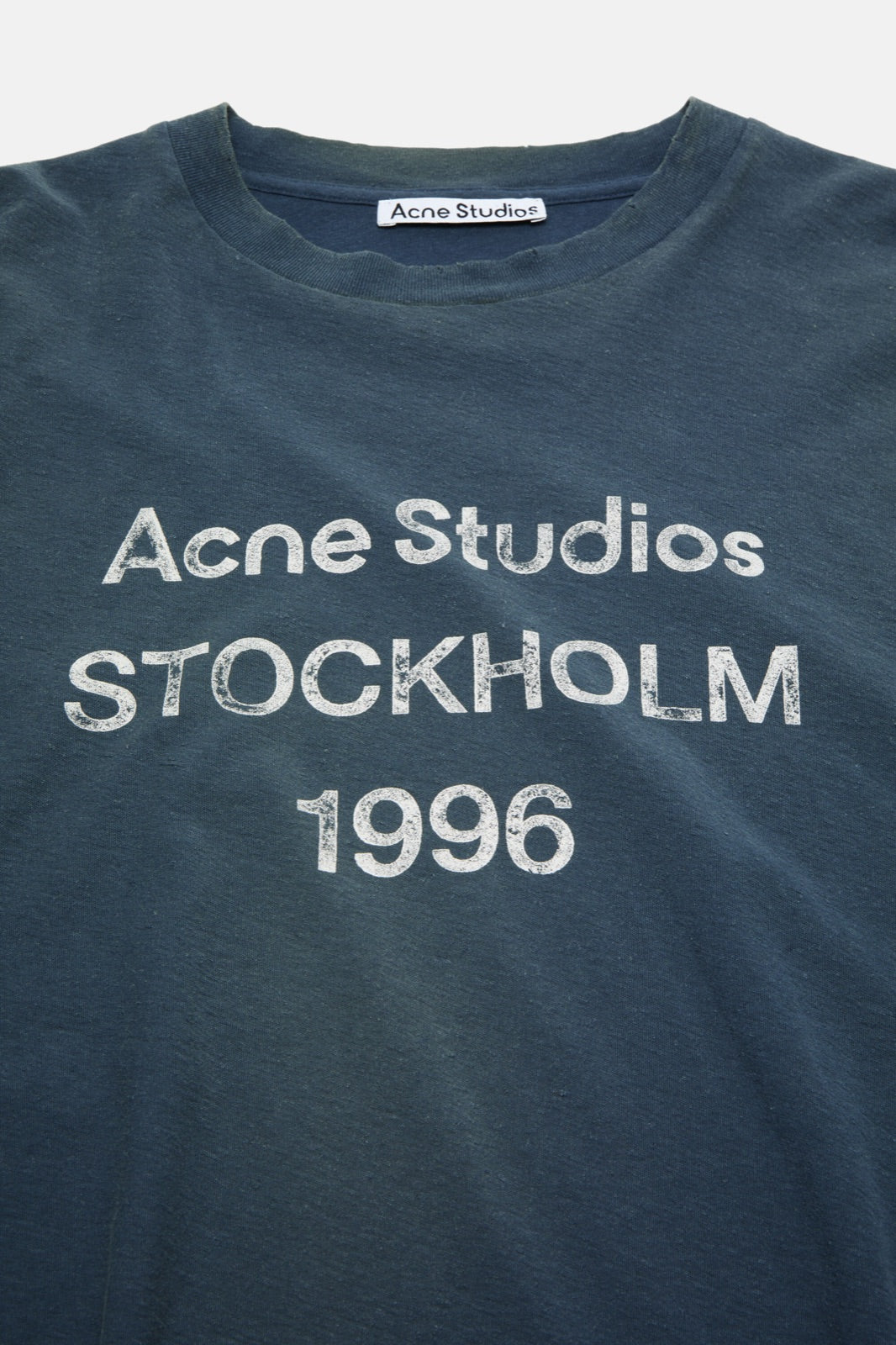 Acne Studios გრძელსახელოიანი მაისური 1996 ლოგოთი