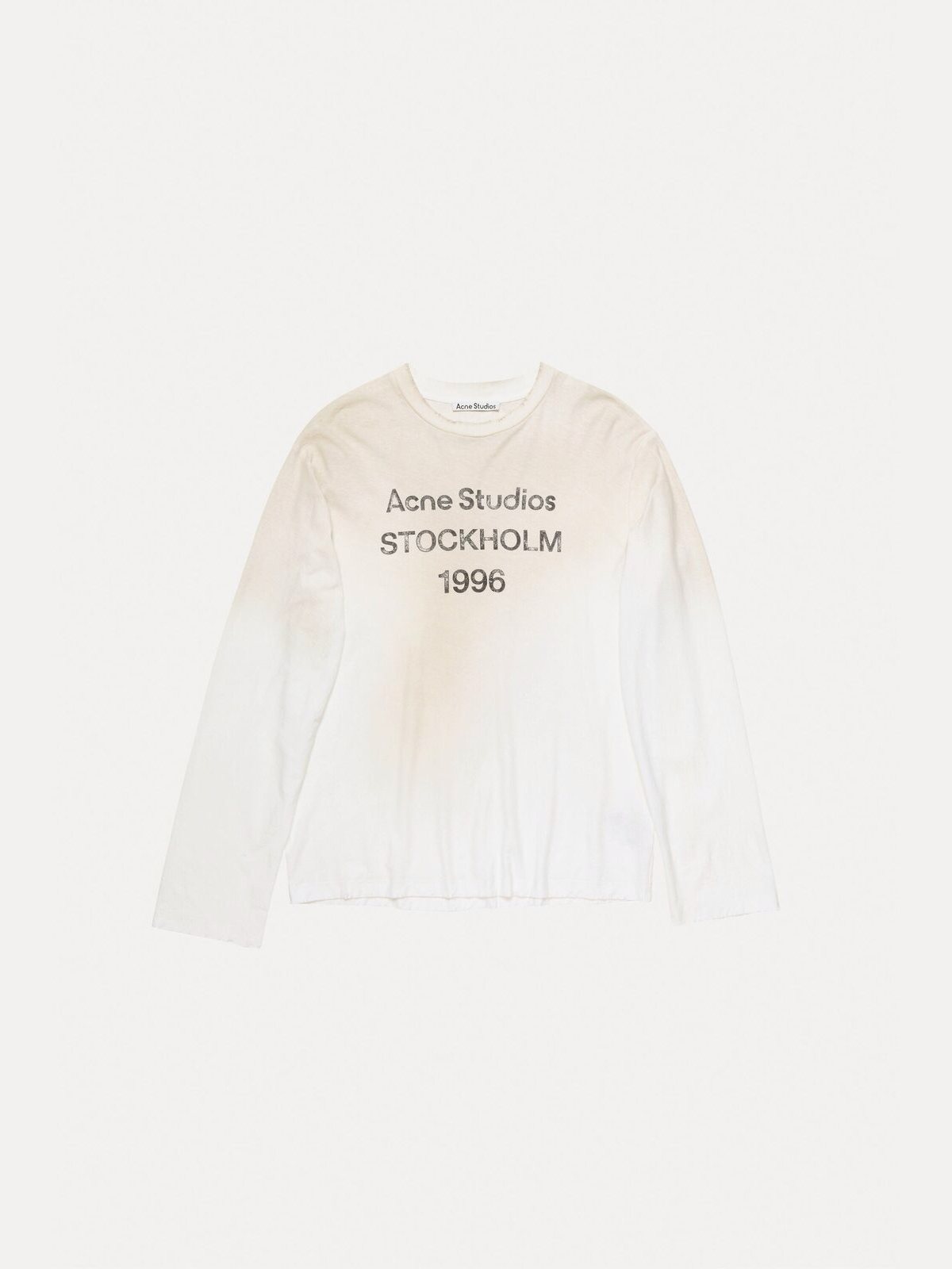 Acne Studios გრძელსახელოიანი მაისური 1996 ლოგოთი