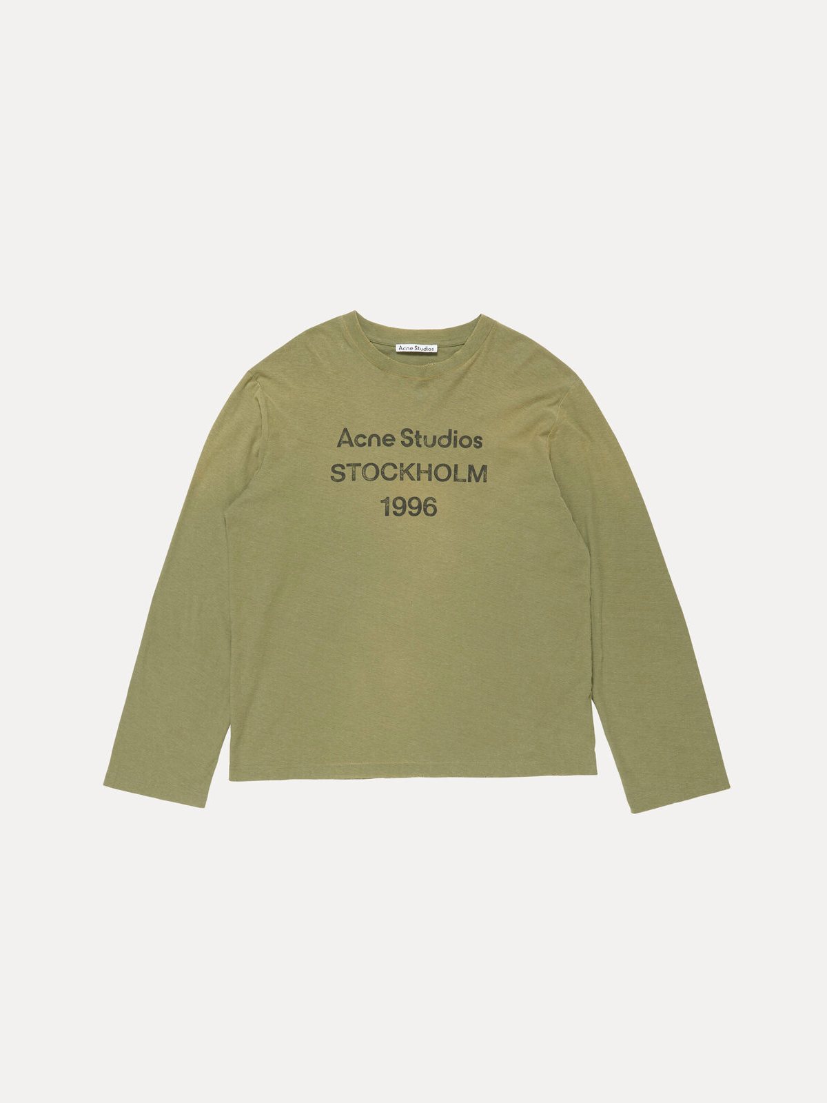 Acne Studios გრძელსახელოიანი მაისური Stockholm 1996