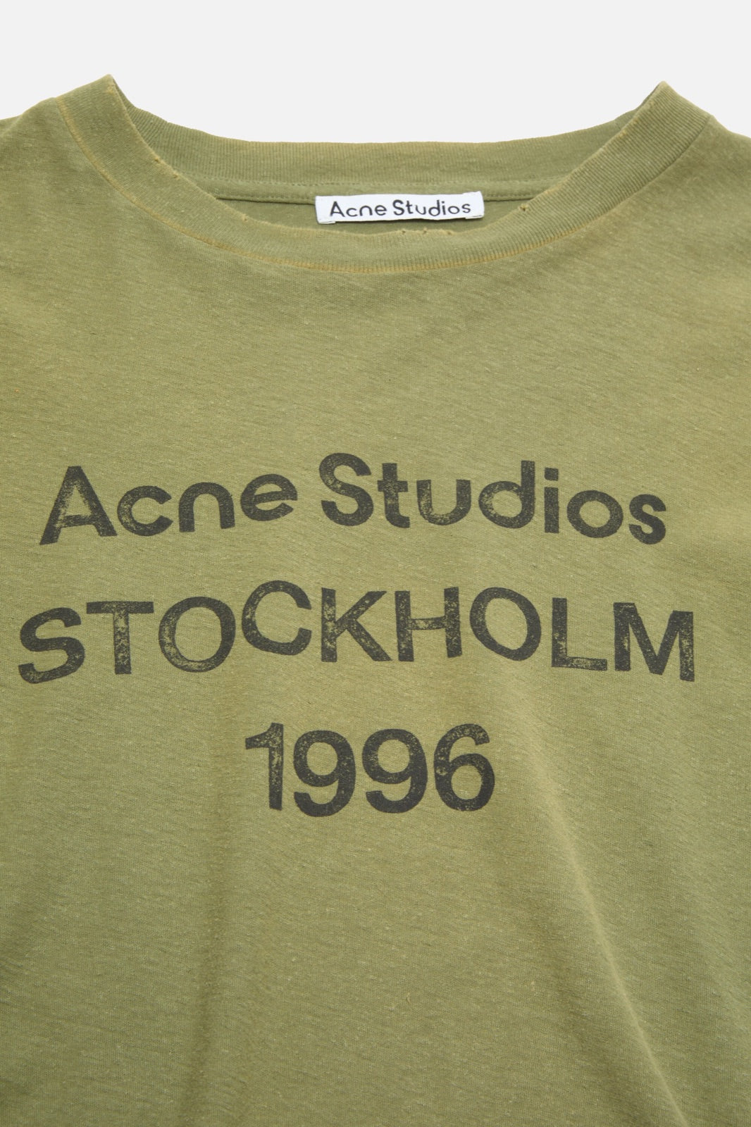 Acne Studios გრძელსახელოიანი მაისური Stockholm 1996