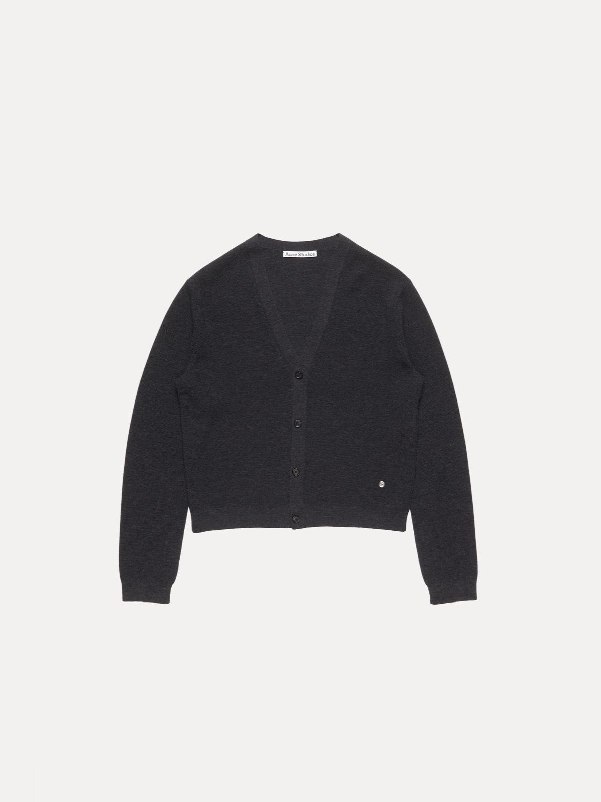 Acne Studios მერინოს კარდიგანი V საყელოთი