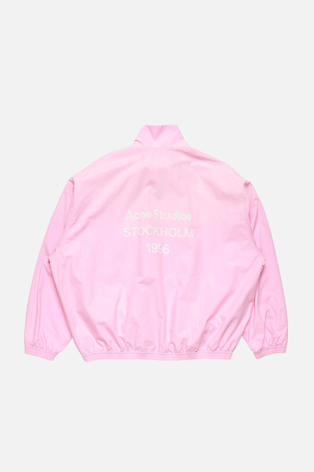 Acne Studios ქურთუკი ლოგოთი, ვარდისფერი