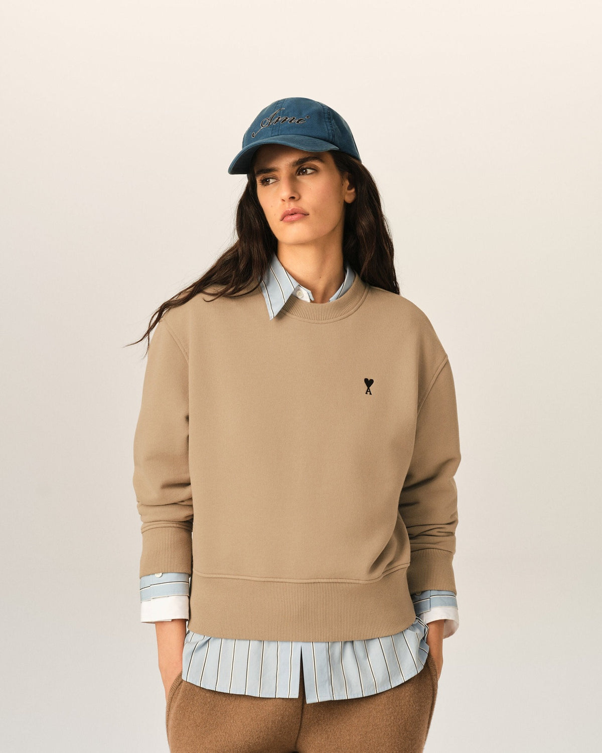 AMI Paris სპორტული ზედა Ami de Coeur