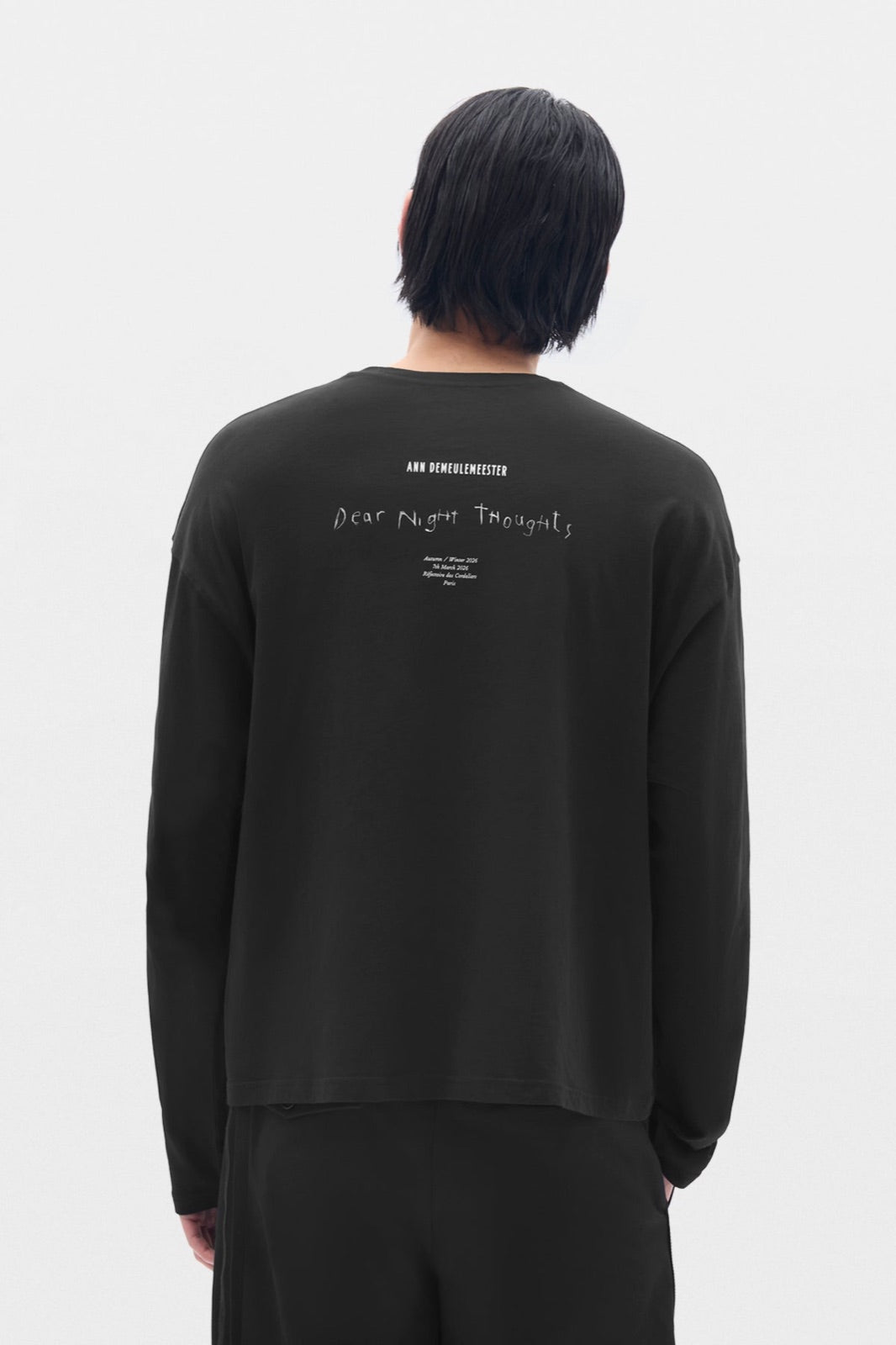 Ann Demeulemeester გრძელსახელოიანი მაისური Emil