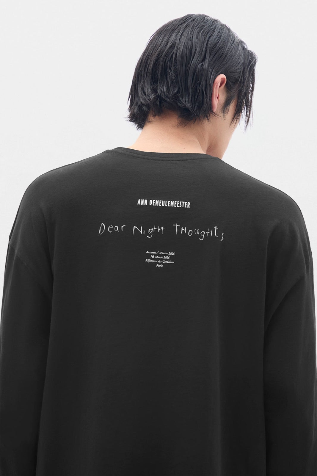 Ann Demeulemeester გრძელსახელოიანი მაისური Emil