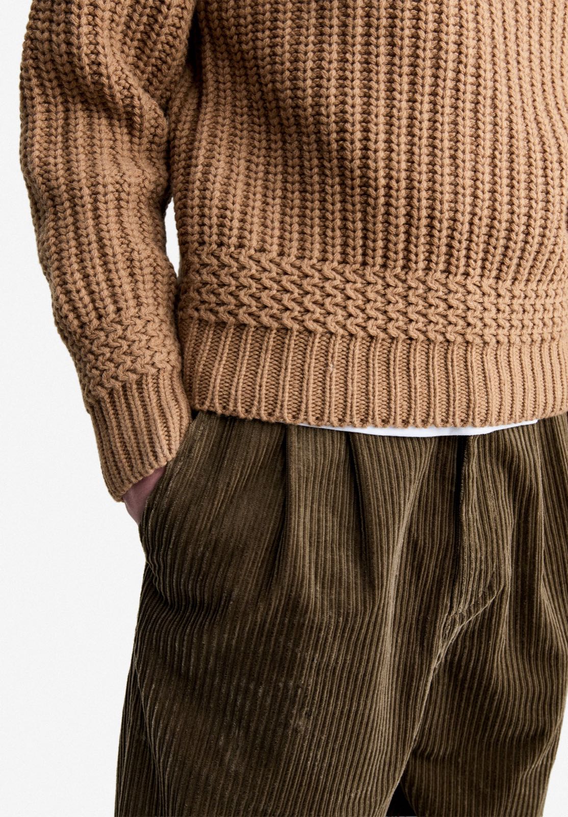 A.P.C. გადამუშავებული მატყლის სვიტერი