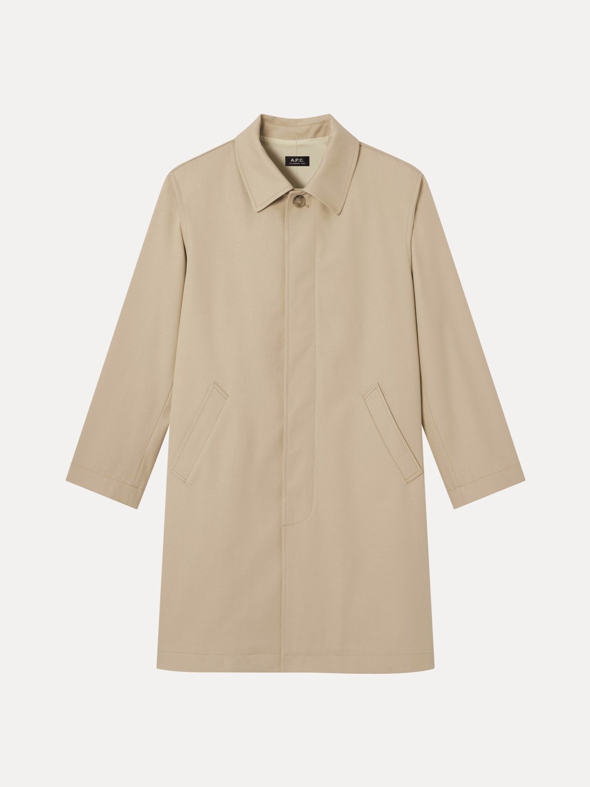 A.P.C. გაბარდინის პალტო