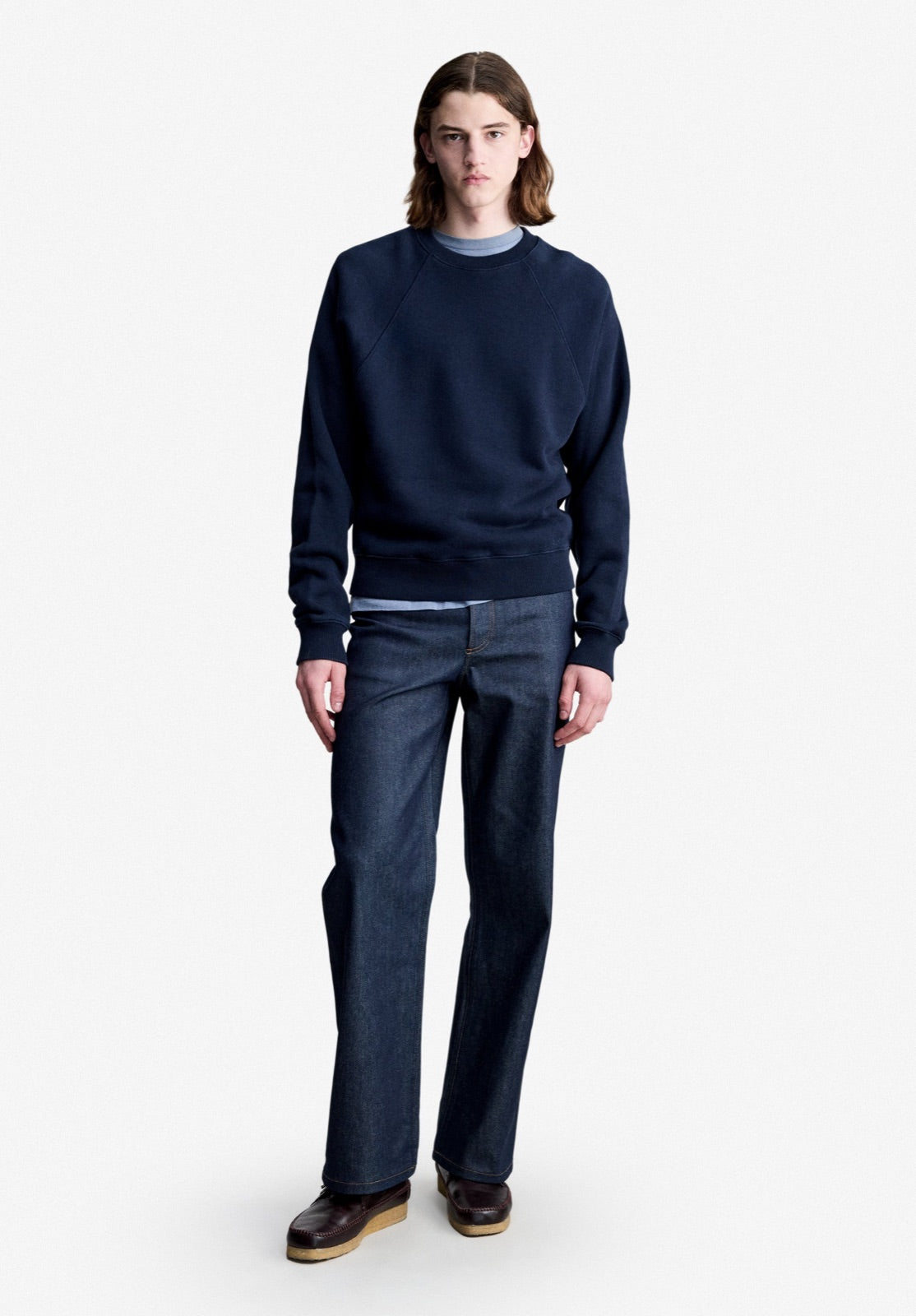 A.P.C. მუქი ლურჯი სვიტშოტი