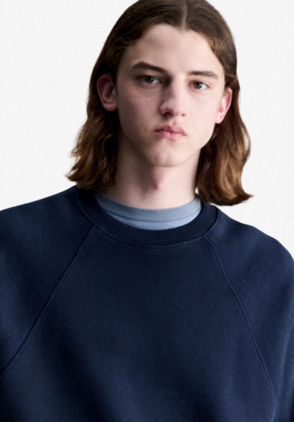 A.P.C. მუქი ლურჯი სვიტშოტი