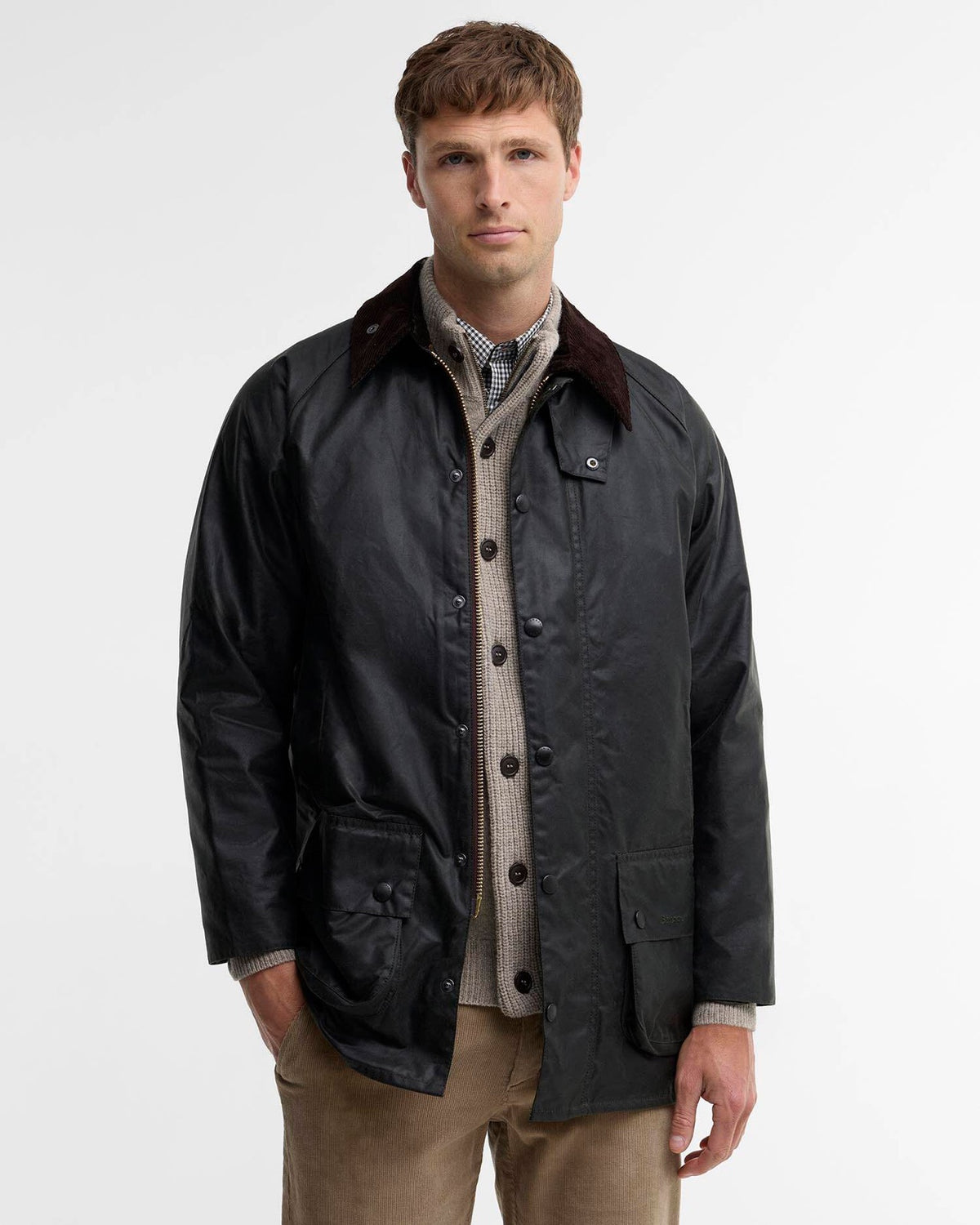 Barbour ცვილიანი ქურთუკი Beaufort