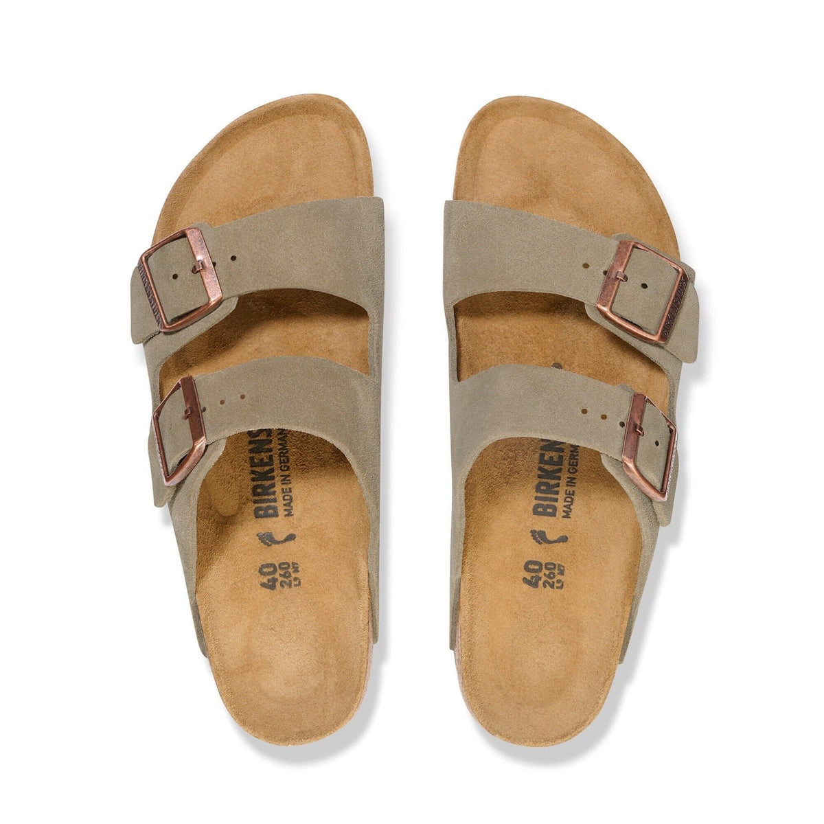Birkenstock ზამშის სანდლები Arizona