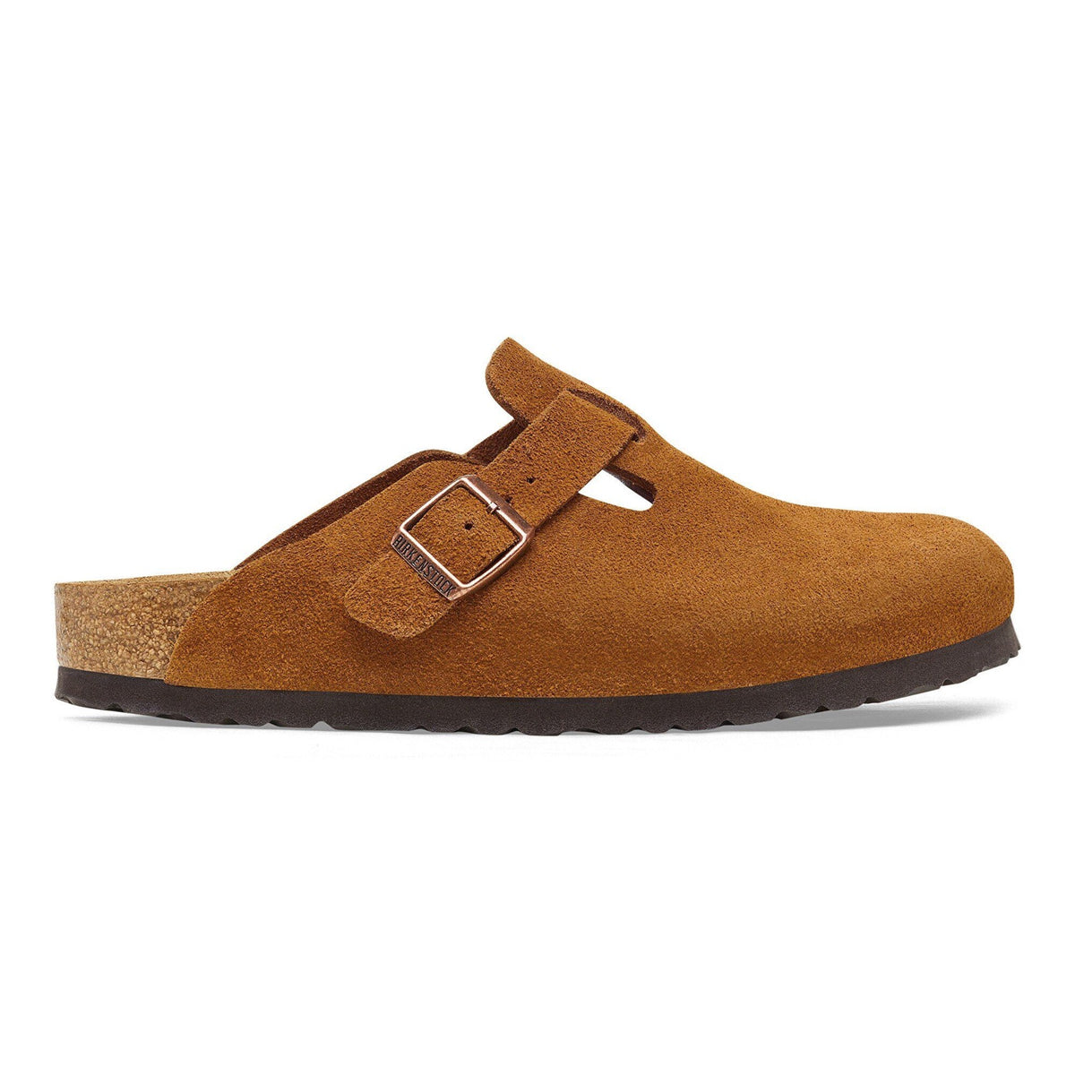 Birkenstock ზამშის კლოგები Boston