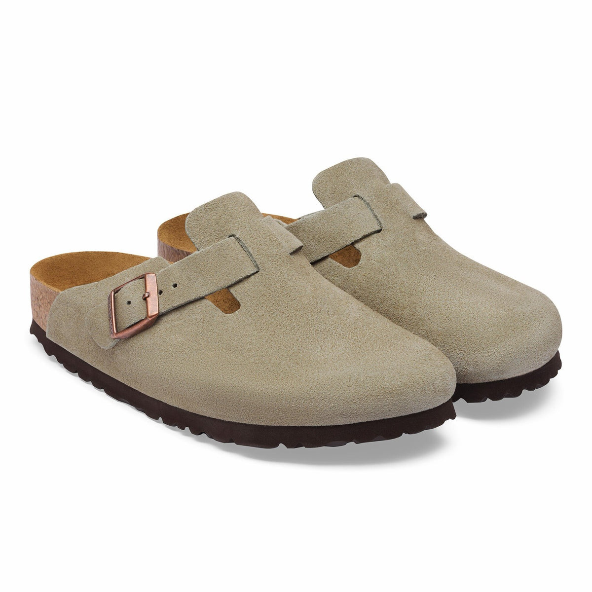 Birkenstock ზამშის ქოშები Boston