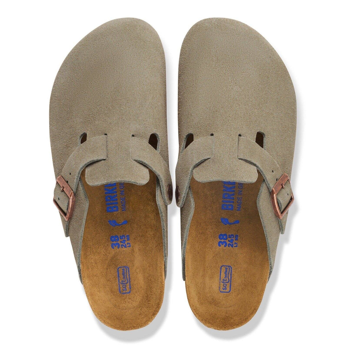 Birkenstock ზამშის ქოშები Boston