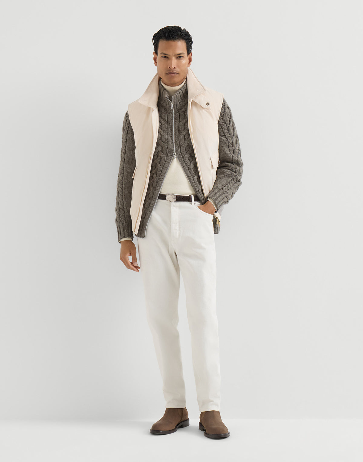Brunello Cucinelli ქაშმირის ბადლონი