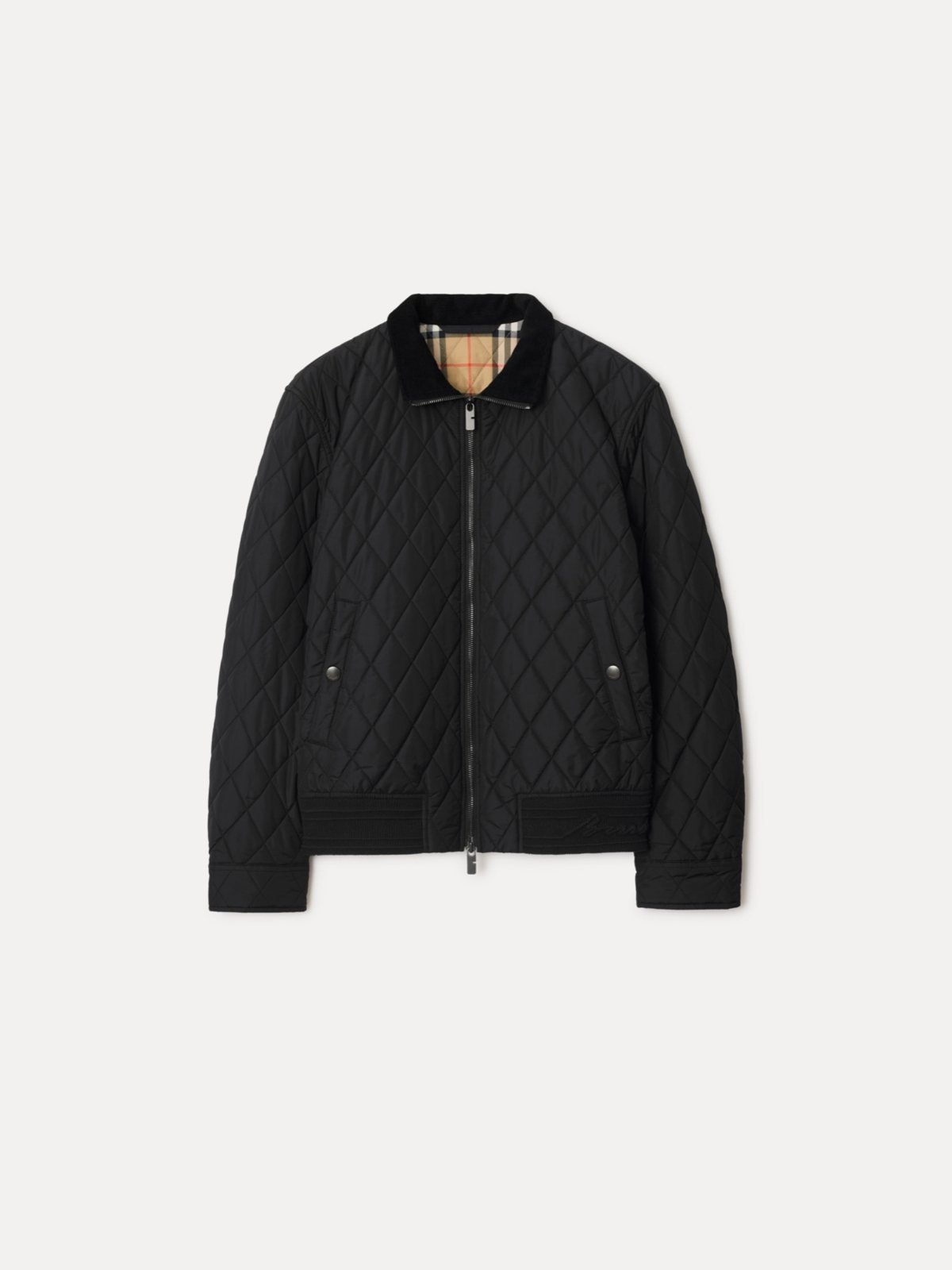 Burberry სტეპირებული ნეილონის ქურთუკი