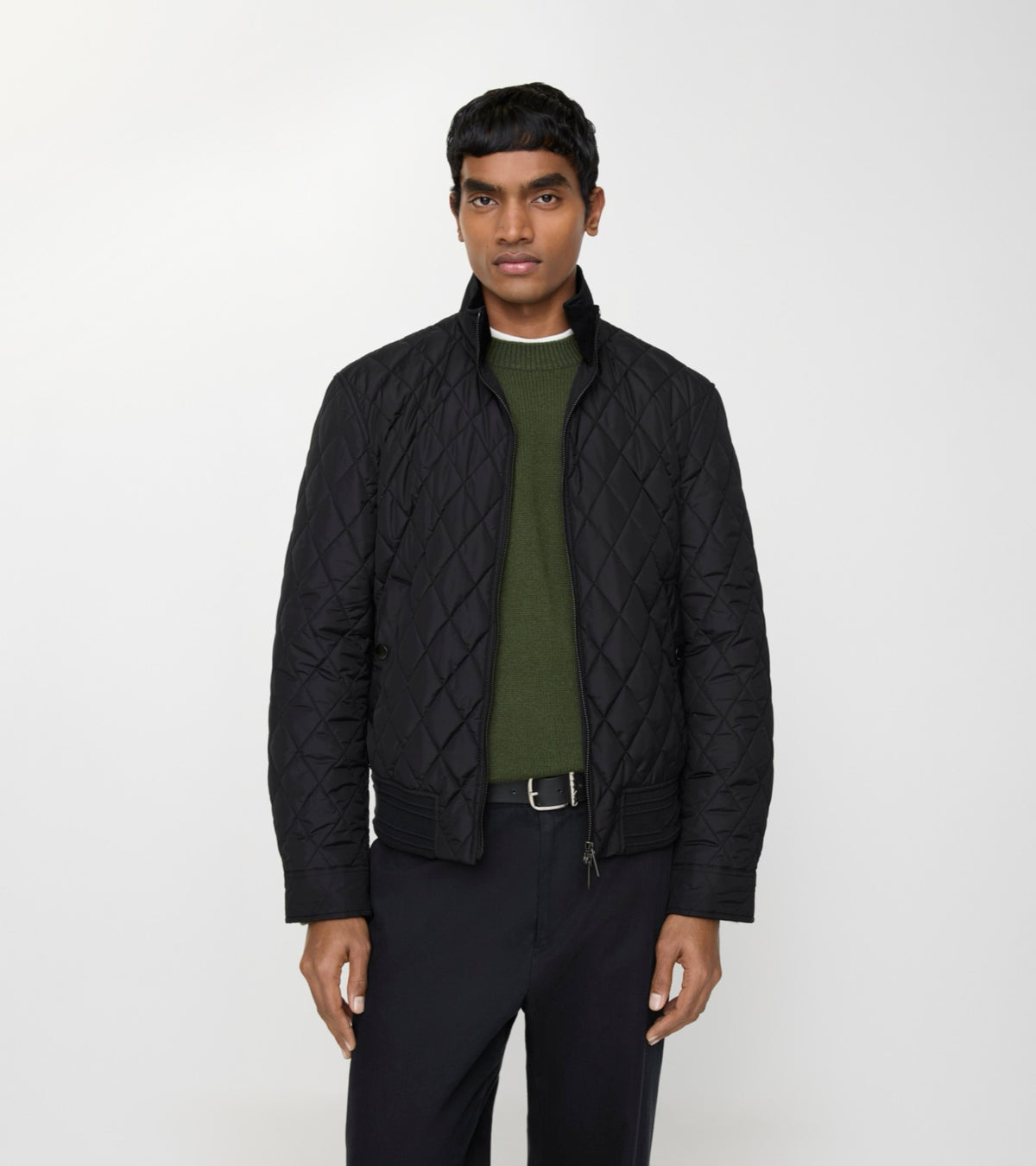 Burberry სტეპირებული ნეილონის ქურთუკი