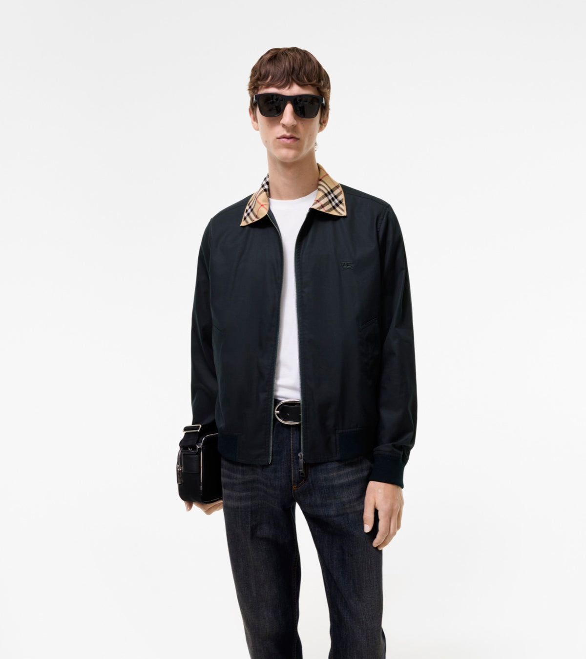 Burberry გაბარდინის ქურთუკი Harrington