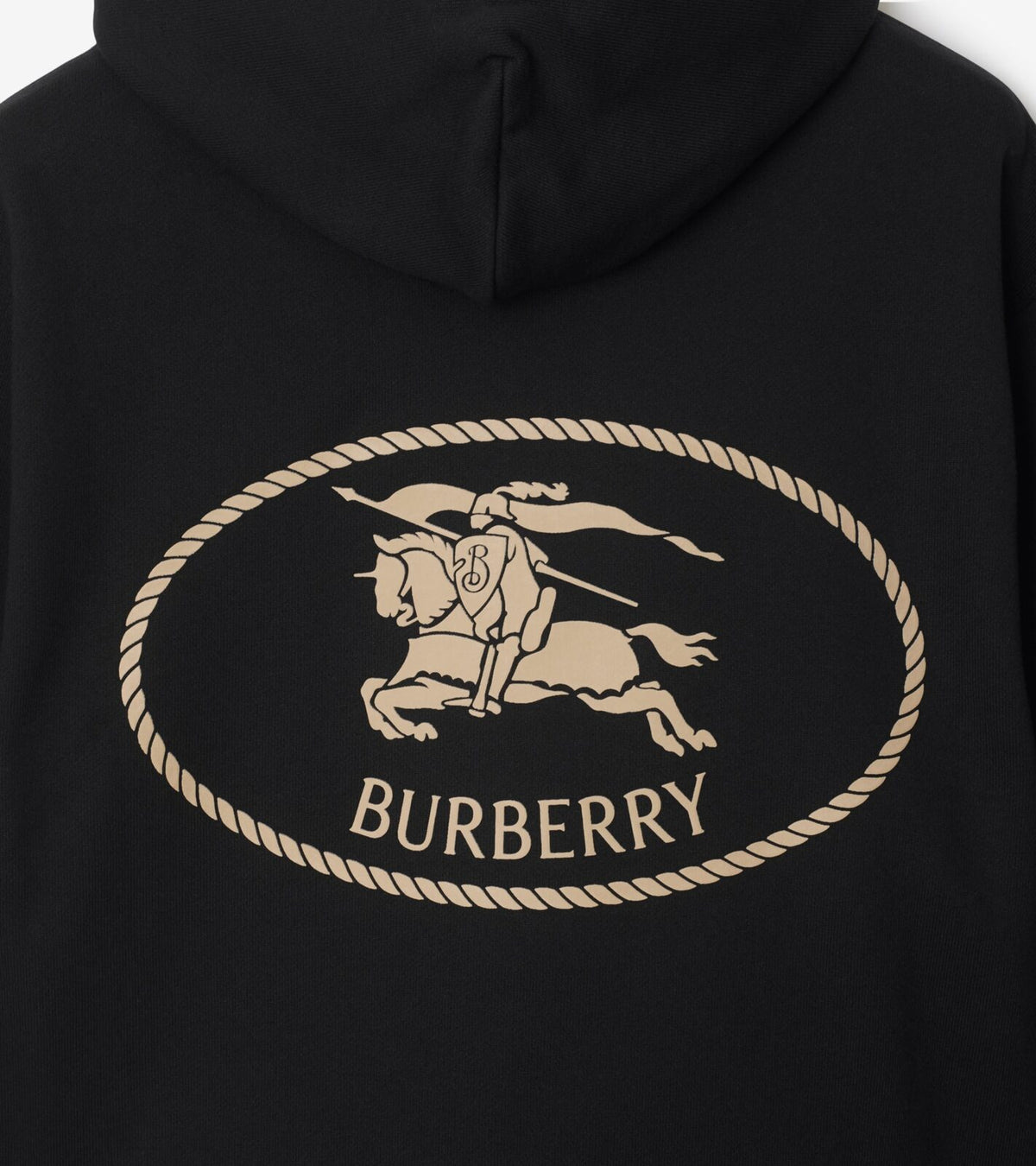 Burberry ბამბის ჰუდი ლოგოთი