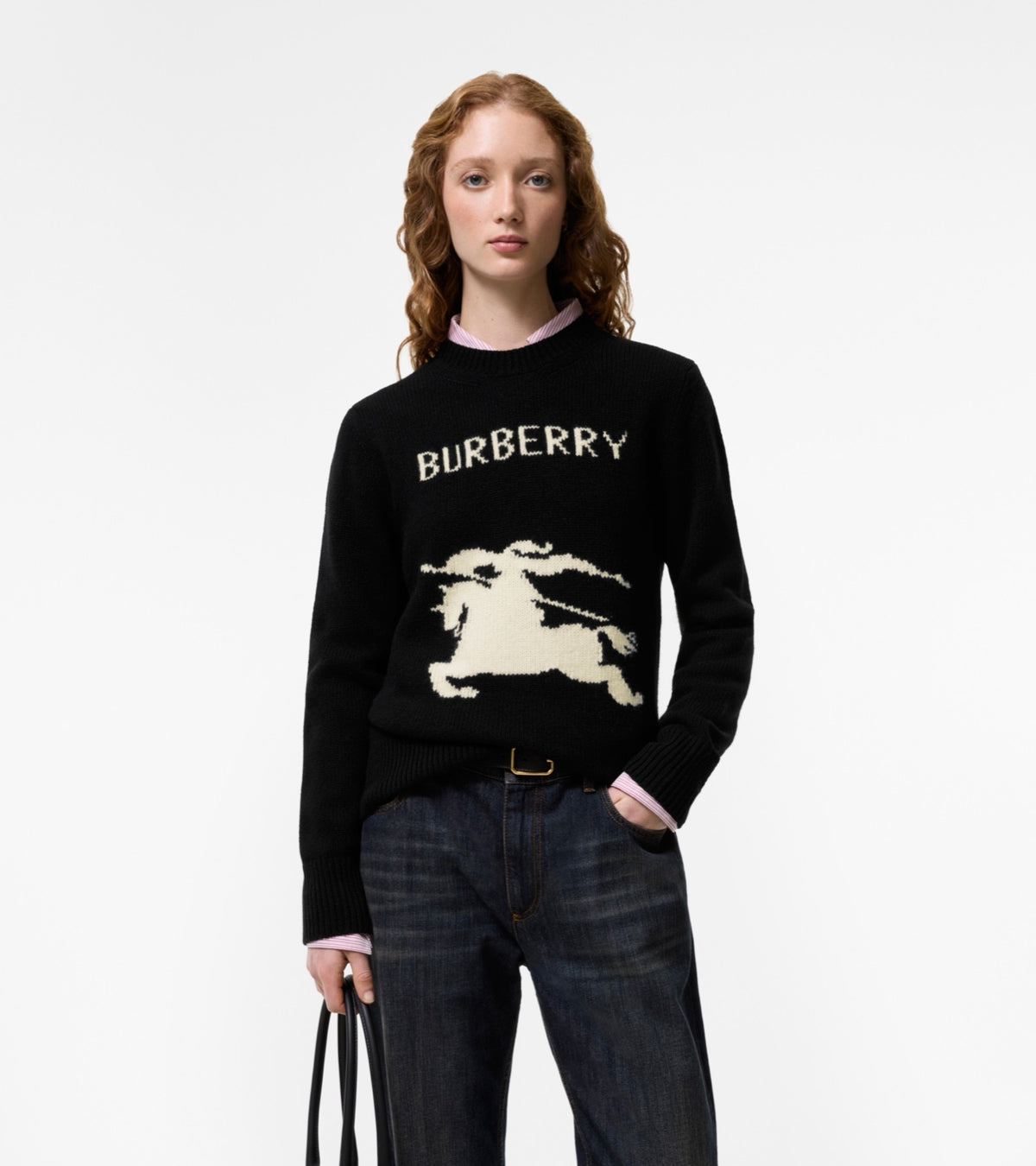 Burberry მატყლის სვიტერი Knight