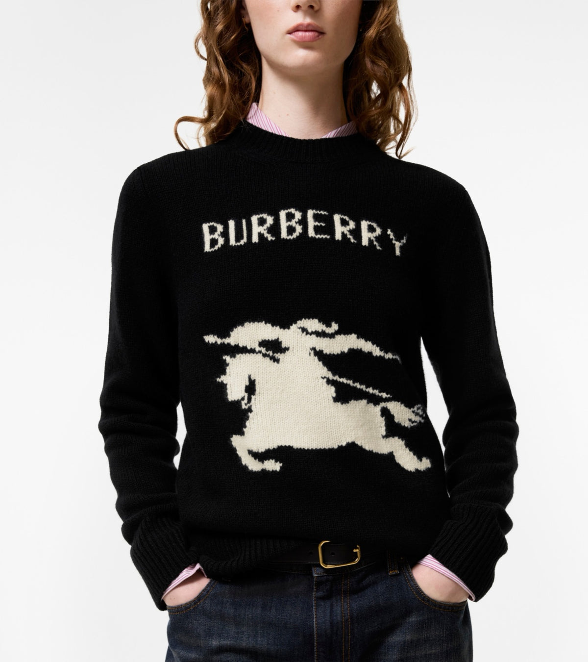Burberry მატყლის სვიტერი Knight