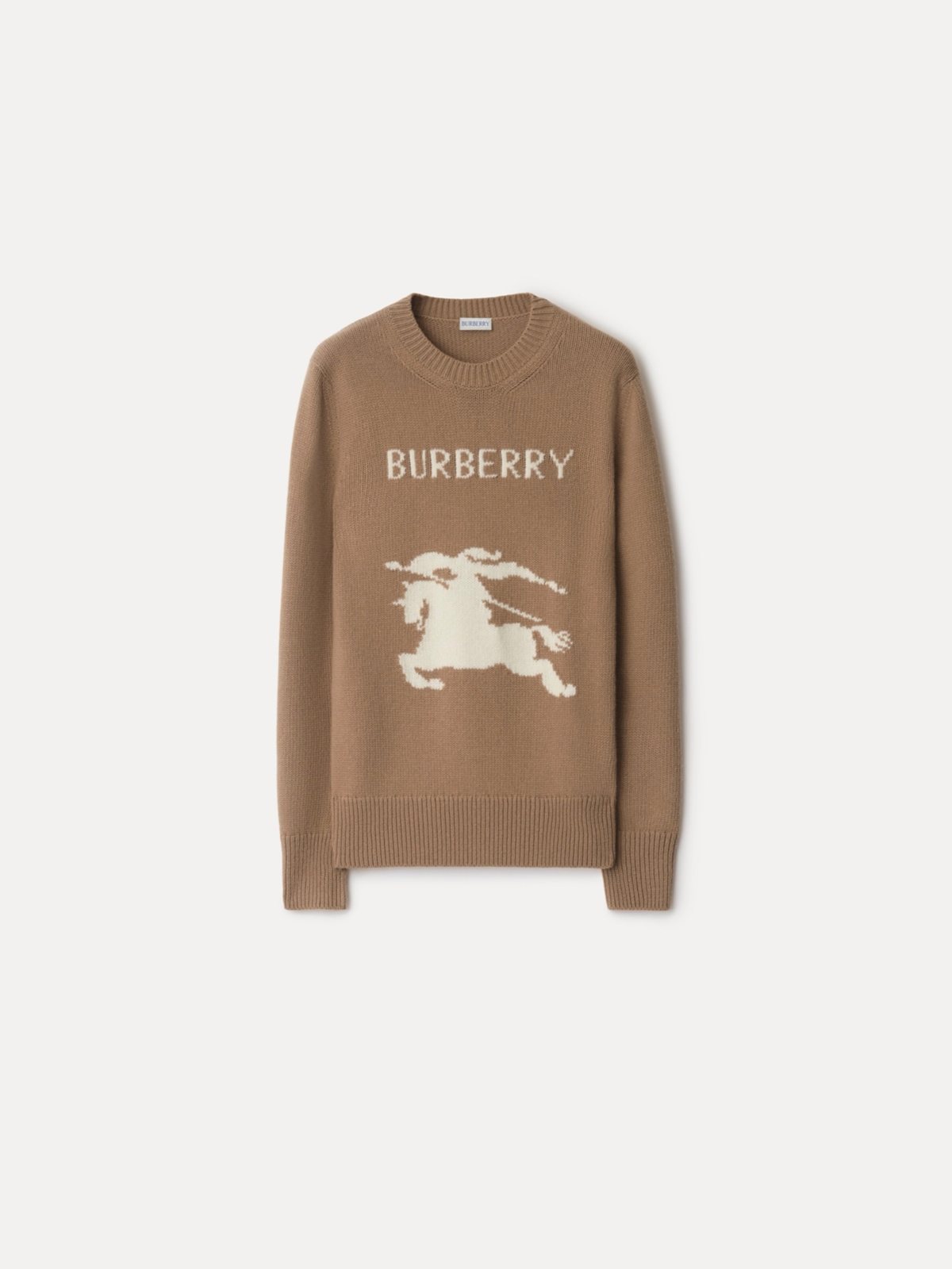 Burberry მატყლის სვიტერი მხედრით