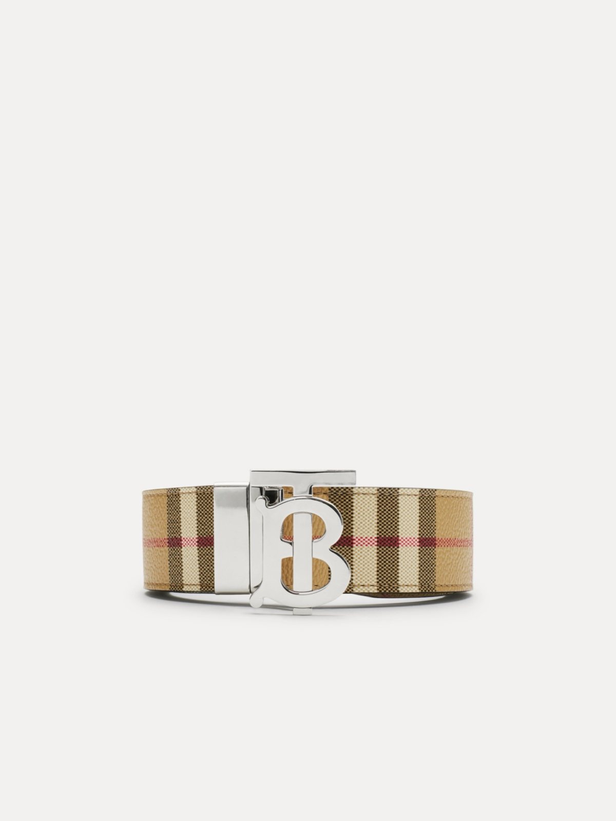 Burberry ორმხრივი ქამარი TB