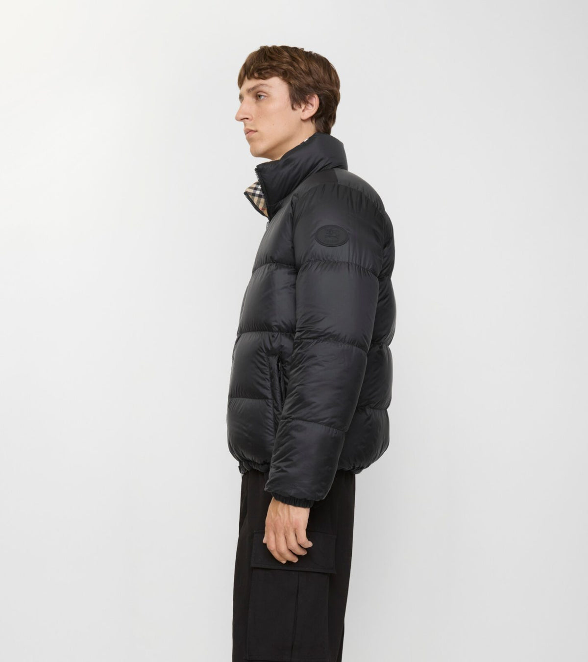 Burberry ორმხრივი ღინღლის ქურთუკი Snowdon