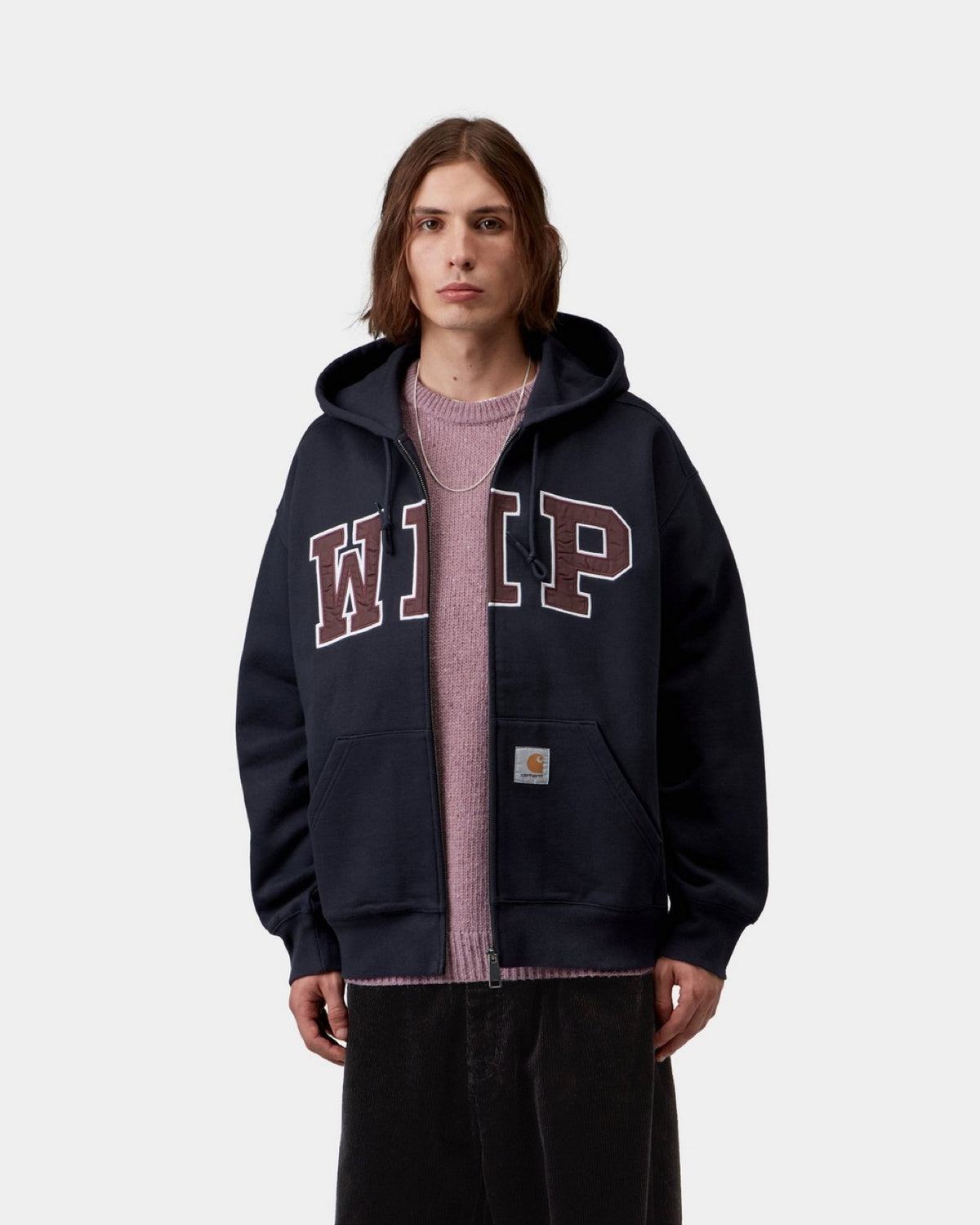 Carhartt WIP ელვიანი ჰუდი WIP