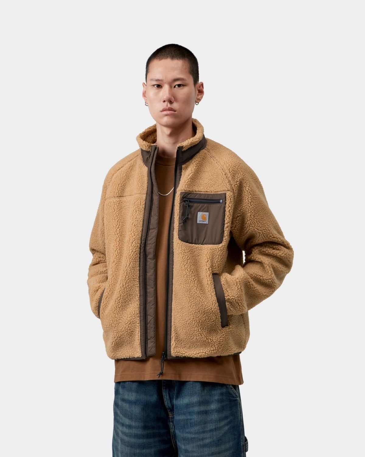 Carhartt WIP ფლისის ქურთუკი Prentis