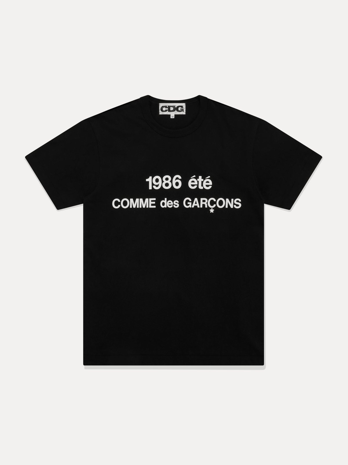 Comme des Garçons მაისური 1986 été