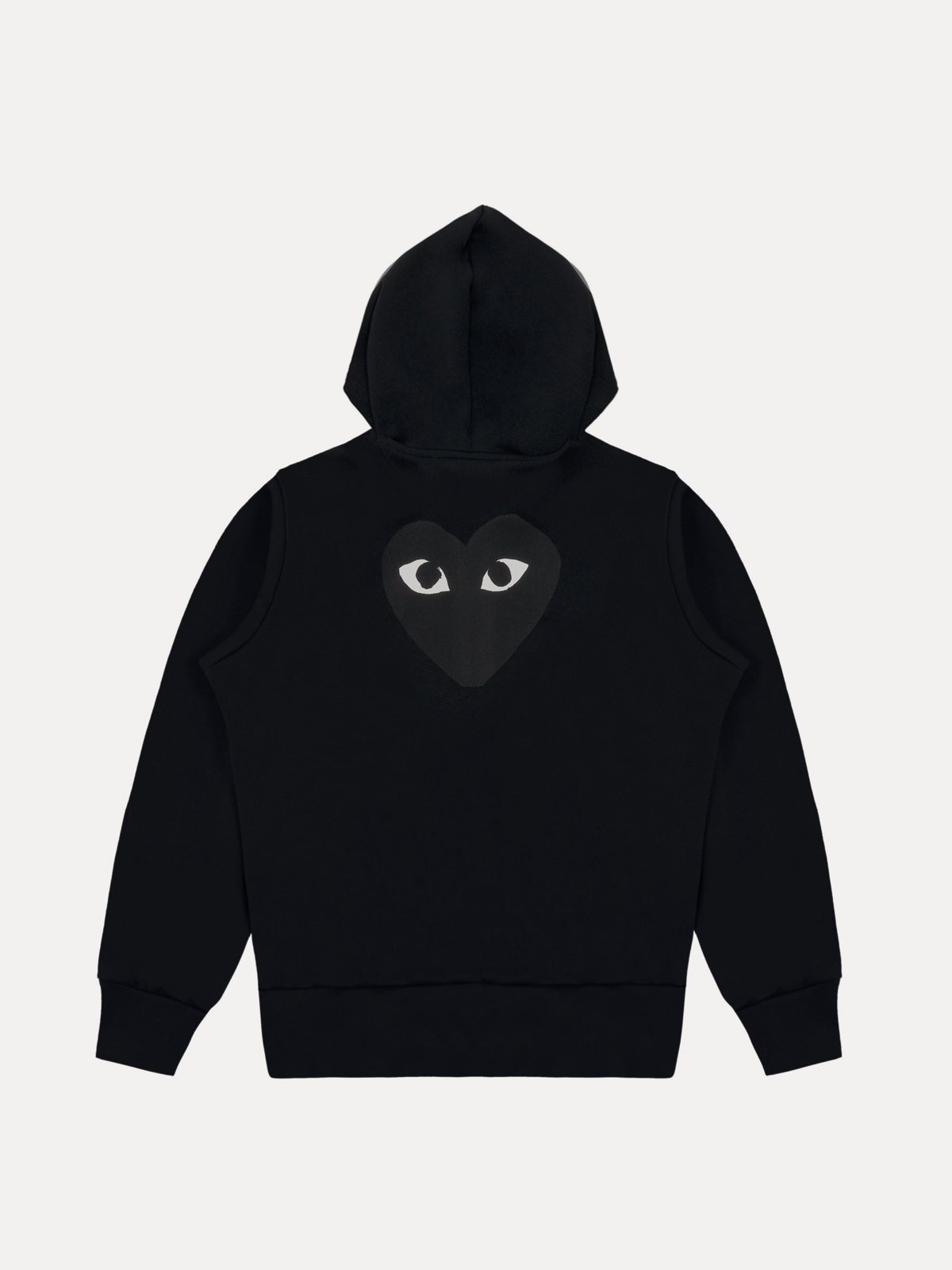 Comme des Garçons ელვიანი კაპიუშონიანი სვიტშოტი PLAY