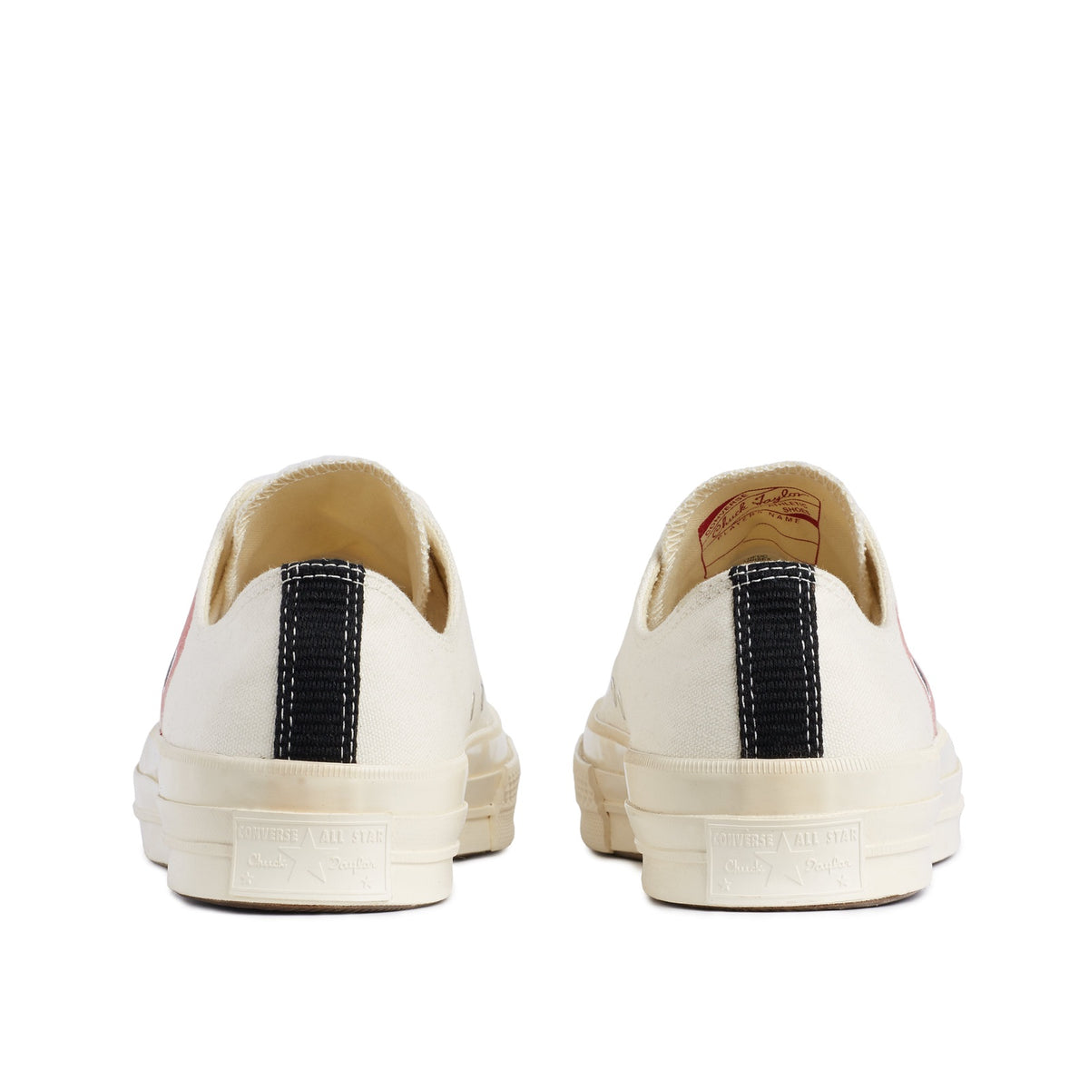 Comme des Garçons კედები Chuck 70 წითელი გულით