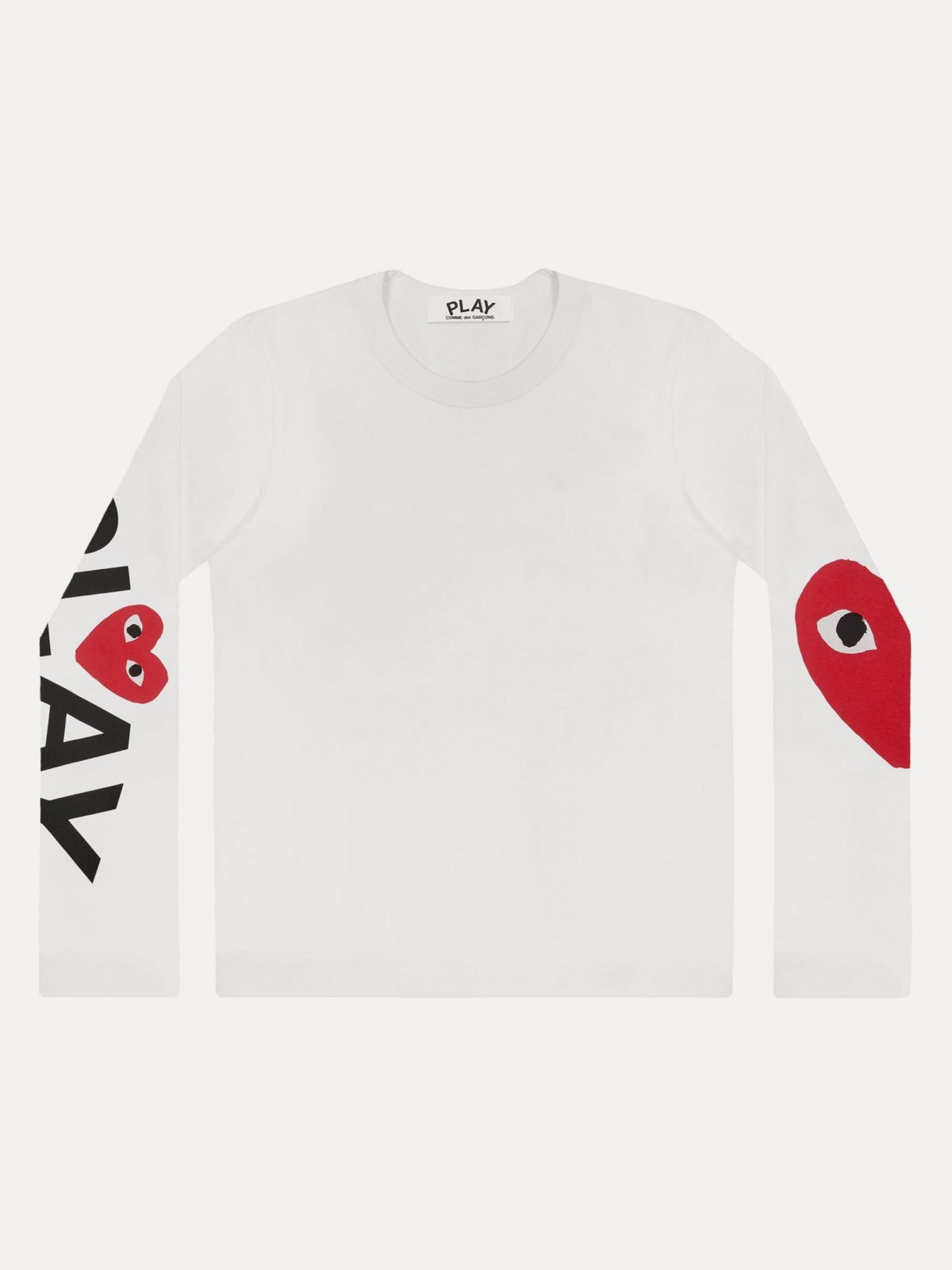 Comme des Garçons გრძელსახელოიანი მაისური PLAY