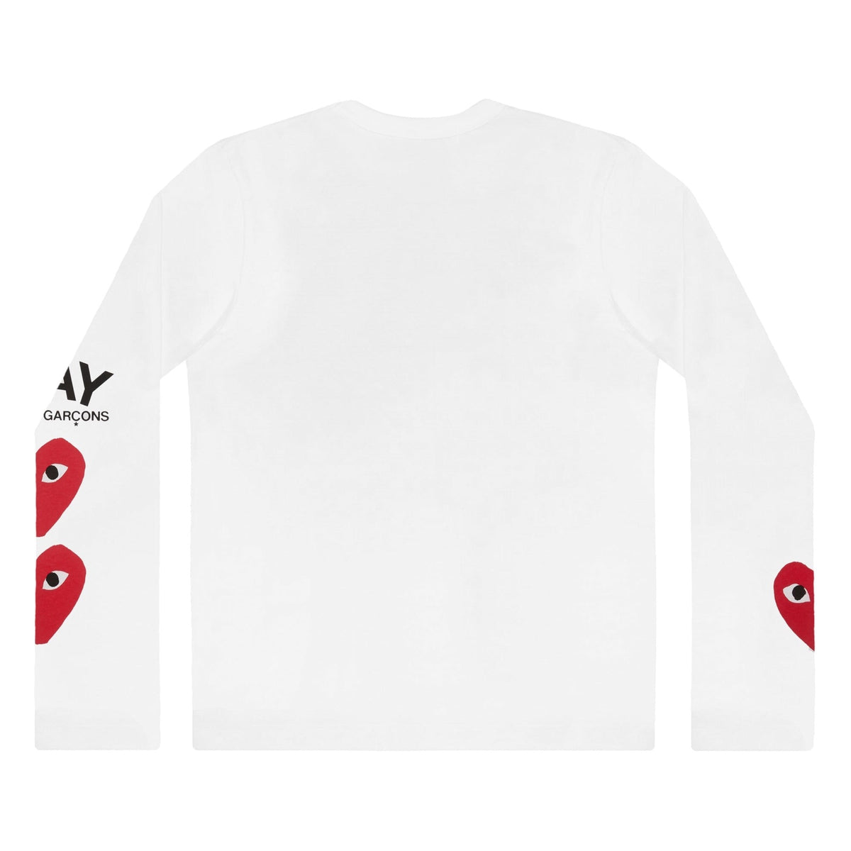Comme des Garçons გრძელსახელოიანი მაისური PLAY