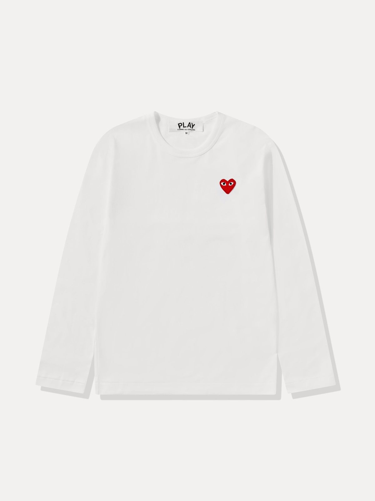 Comme des Garçons გრძელსახელოიანი მაისური PLAY