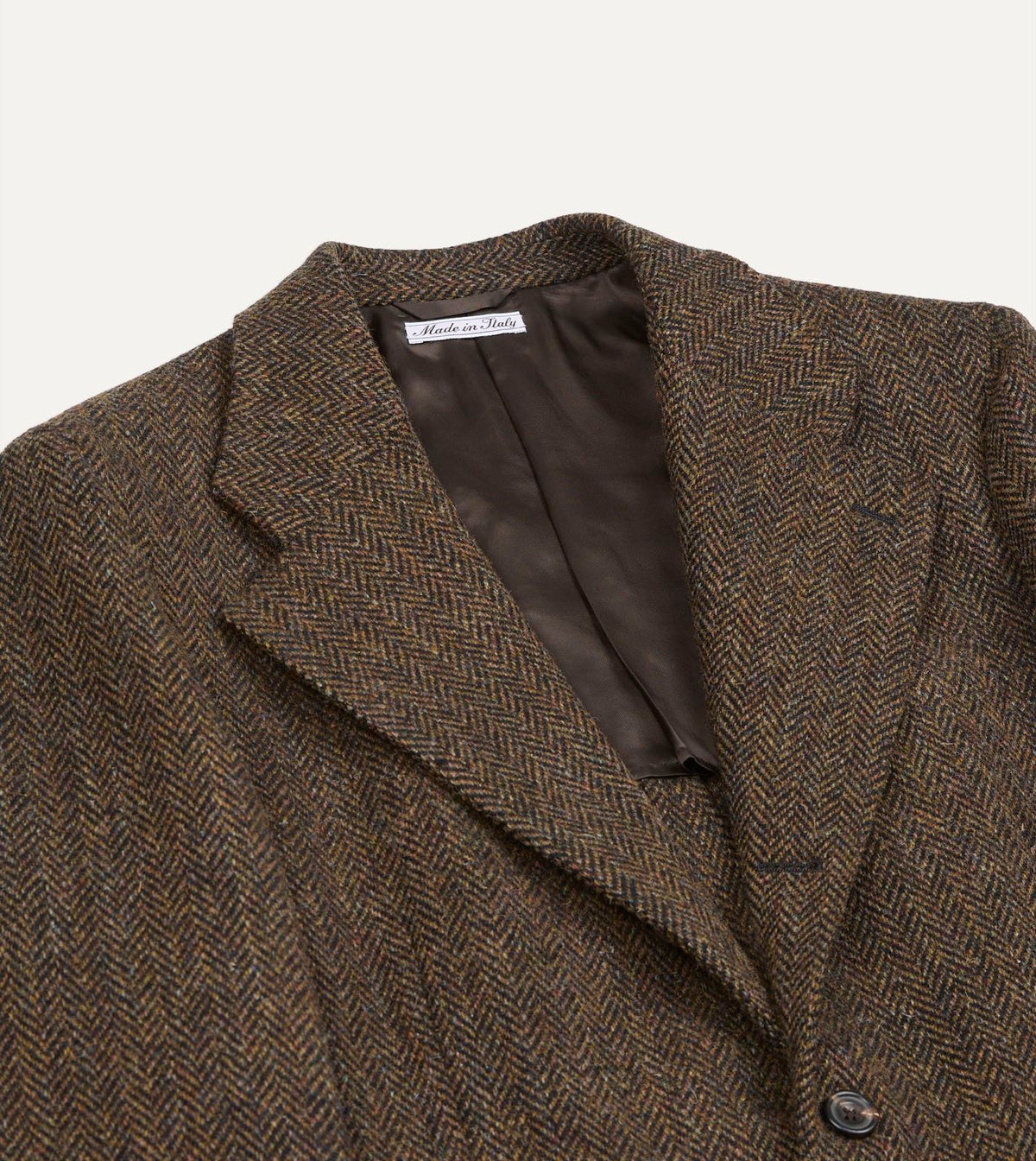 Drake's ტვიდის პიჯაკი Harris Tweed