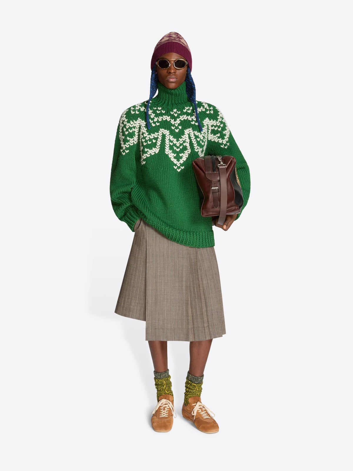 Dries Van Noten ზამშის კედები