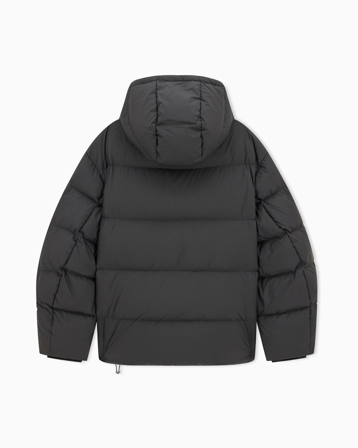 Emporio Armani ღინღლის ქურთუკი კაპიუშონით