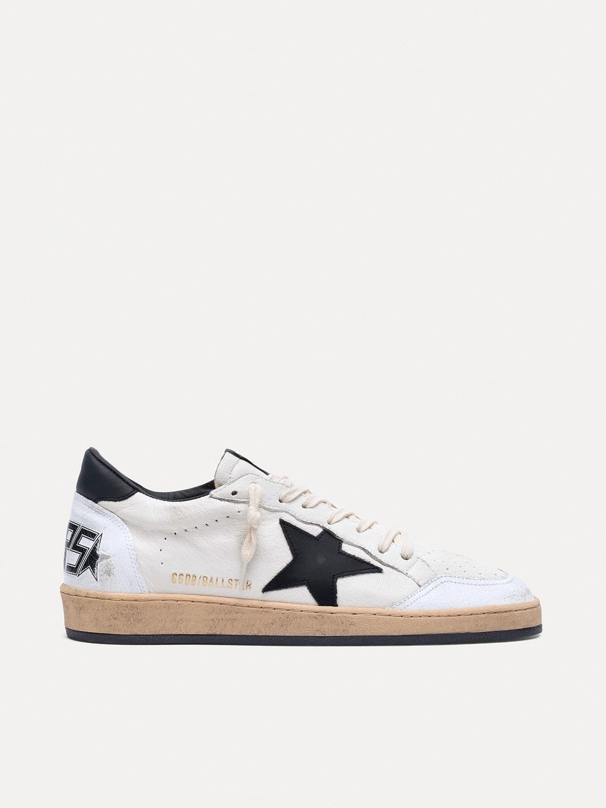 Golden Goose ტყავის კედები Ball Star